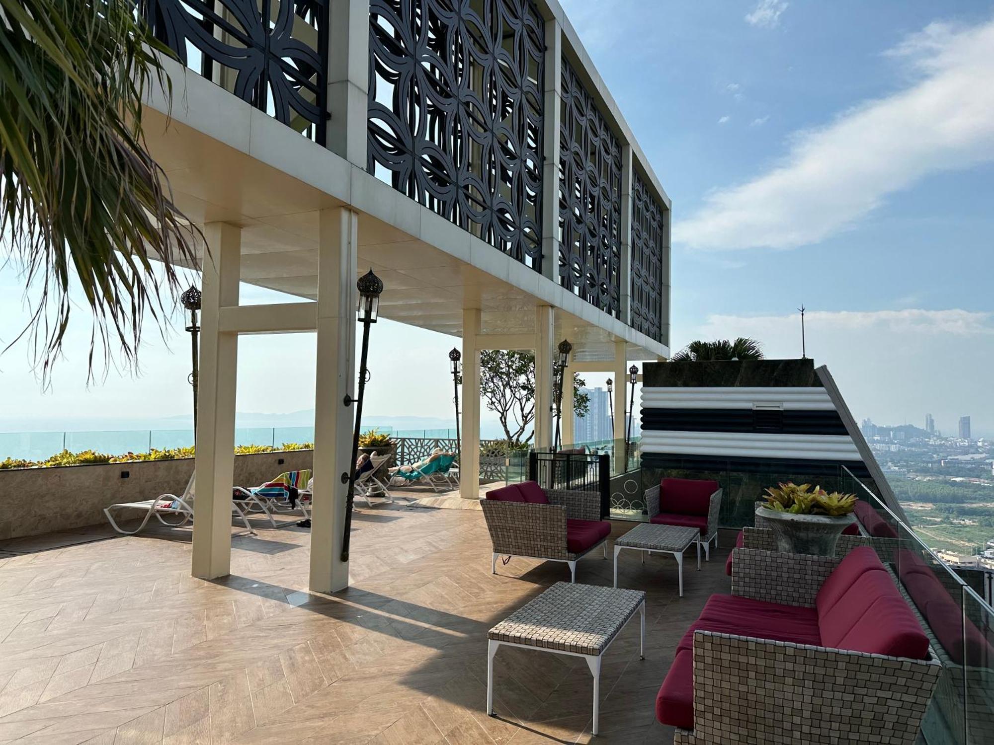 芭提雅高层海景奢华公寓the Riviera Jomtien生香家直达海滩2704 Exterior photo