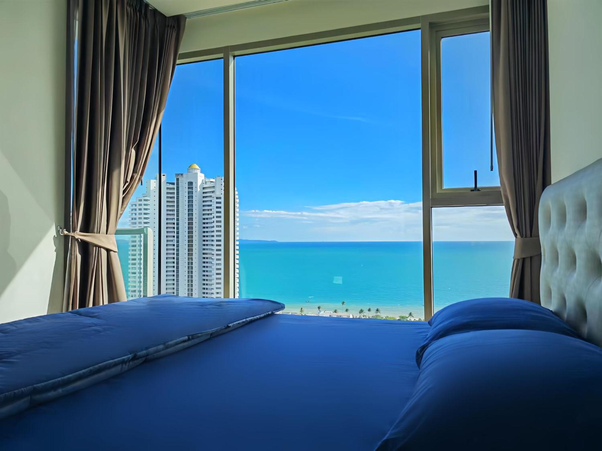 芭提雅高层海景奢华公寓the Riviera Jomtien生香家直达海滩2704 Exterior photo