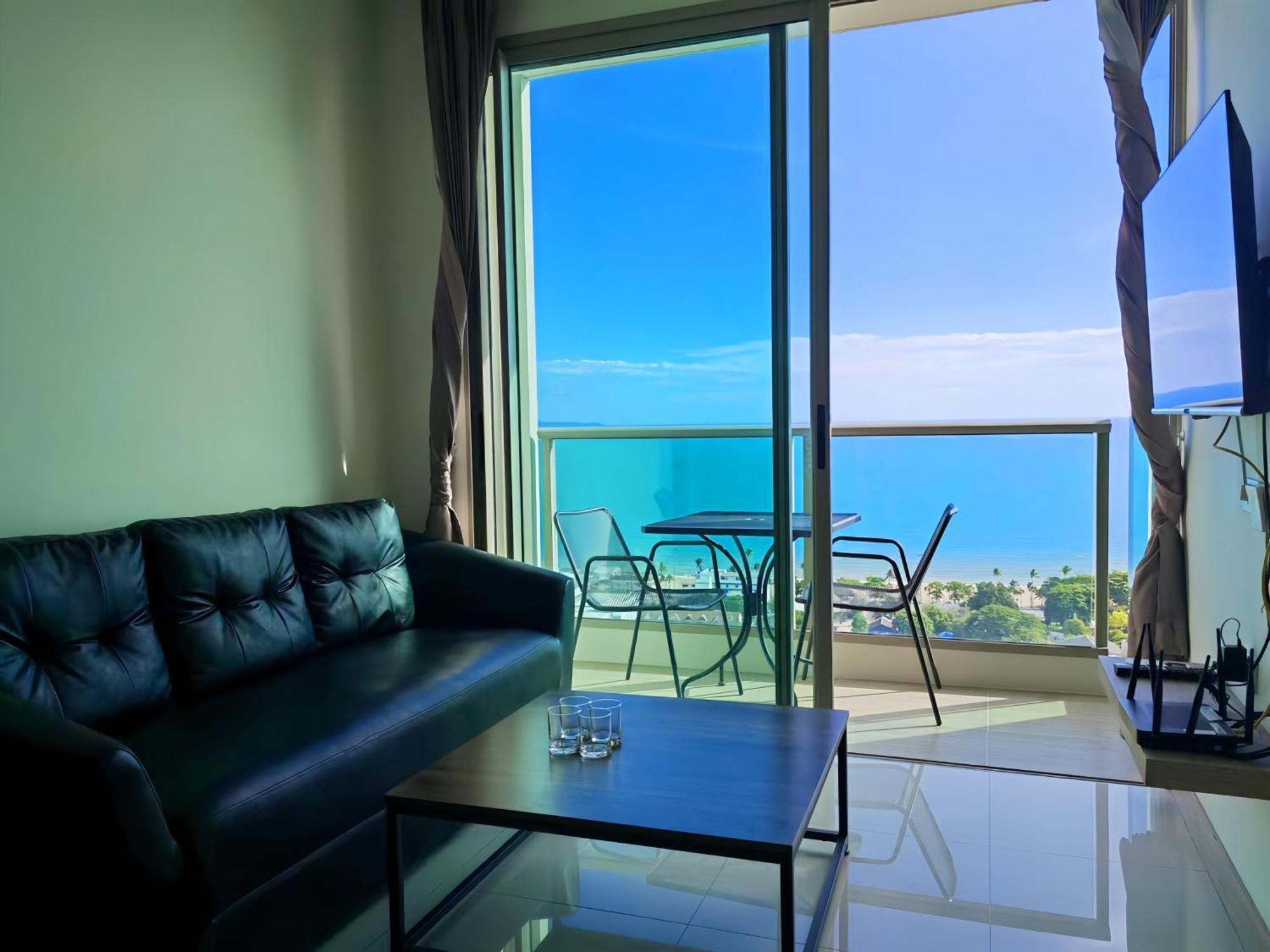 芭提雅高层海景奢华公寓the Riviera Jomtien生香家直达海滩2704 Exterior photo