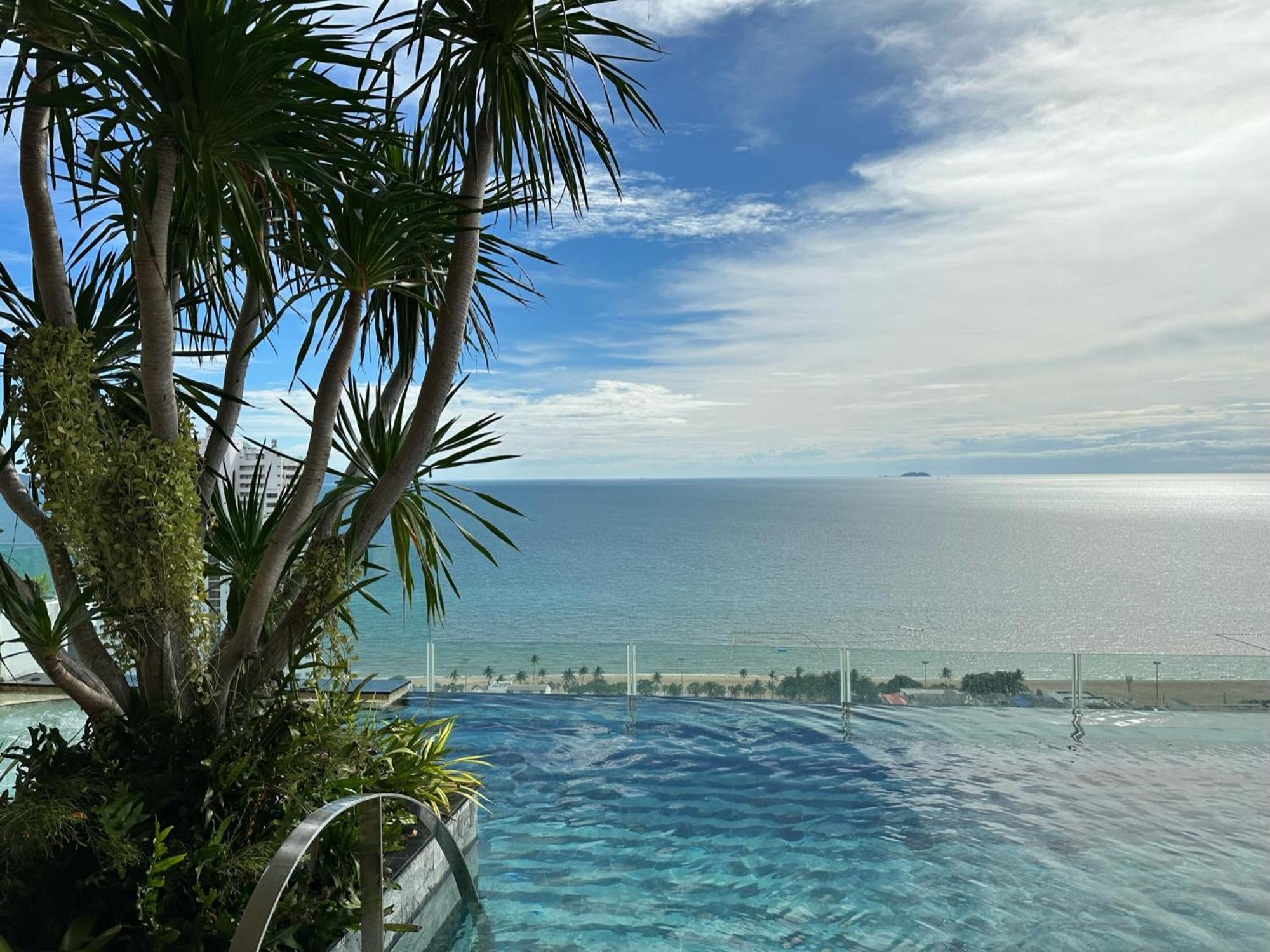 芭提雅高层海景奢华公寓the Riviera Jomtien生香家直达海滩2704 Exterior photo